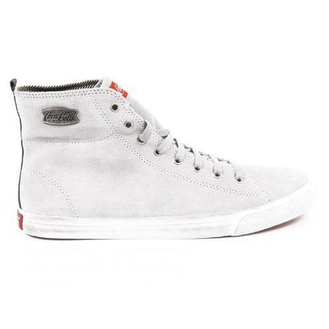 Grey 45 EUR - 12 US Coca Cola mens sneakers CCA0668 RAMBLA SUED GRAY