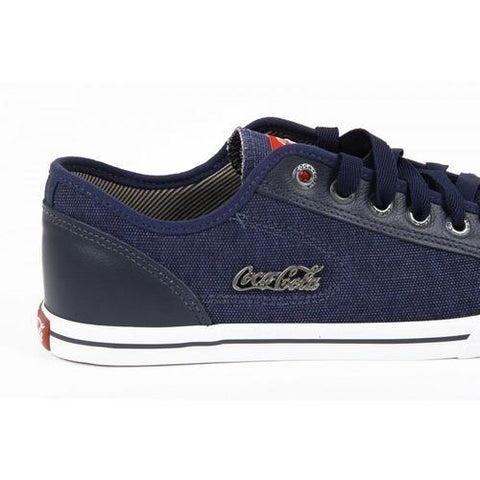 Dark Blue 46 EUR - 13 US Coca Cola mens sneakers CCA0745 MODERN CASUAL 2 PETROL