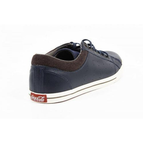 Dark Blue 46 EUR - 13 US Coca Cola mens sneakers CCA0747 CASUAL BUFALINO II PETROLE