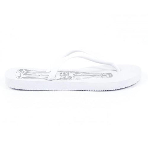 White 39/40 EUR Coca Cola ladies flip flop CCA0589 SANDALIA BASIC FEMININA WHITE