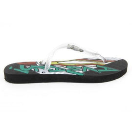 Multicolor 35/36 EUR Coca Cola ladies flip flop CCA0591 POP ART GARRAFA GIRLS  BLACK