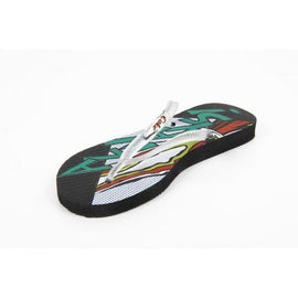 Multicolor 37/38 EUR Coca Cola ladies flip flop CCA0591 POP ART GARRAFA GIRLS  BLACK