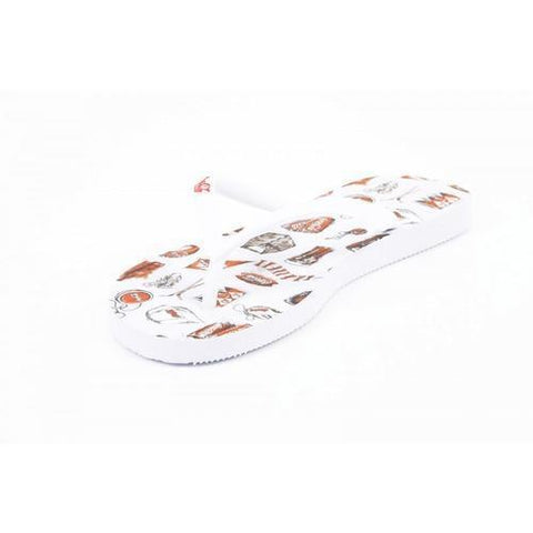 White 37/38 EUR Coca Cola ladies flip flop CCA0636 ACE WHITE
