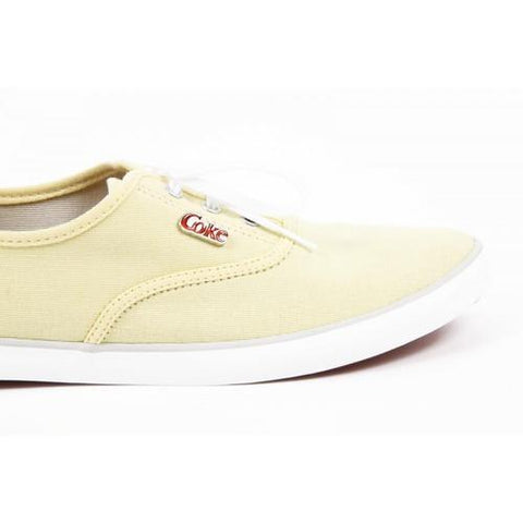 Yellow 38 EUR - 8 US Coca Cola ladies sneakers CCA0313 ALL DAY YELLOW