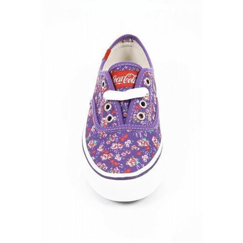 Purple 37 EUR - 7 US Coca Cola ladies sneakers CCA0711 KICK GARDEN VIOLET