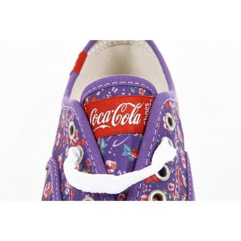 Purple 37 EUR - 7 US Coca Cola ladies sneakers CCA0711 KICK GARDEN VIOLET