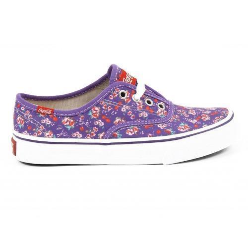 Purple 38 EUR - 8 US Coca Cola ladies sneakers CCA0711 KICK GARDEN VIOLET