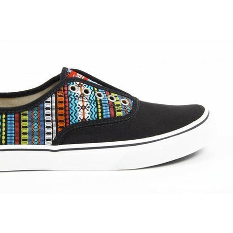 Multicolor 37 EUR - 7 US Coca Cola ladies sneakers CCA0713 KICK ETNIC BLACK