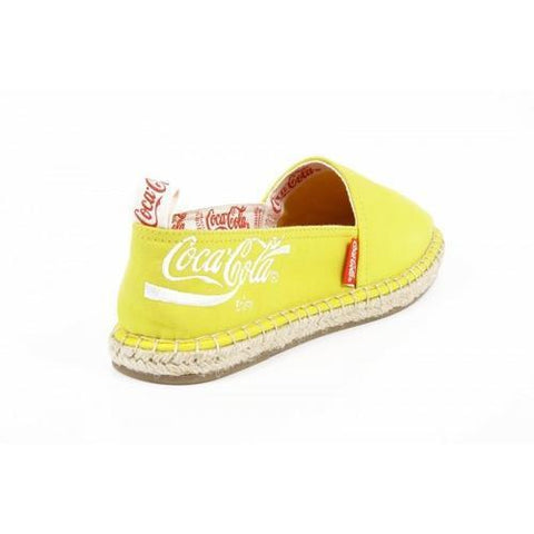 Yellow 36 EUR - 6 US Coca Cola ladies espadrillas CC06102 JUTA CLASSIC YELLOW