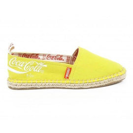 Yellow 36 EUR - 6 US Coca Cola ladies espadrillas CC06102 JUTA CLASSIC YELLOW