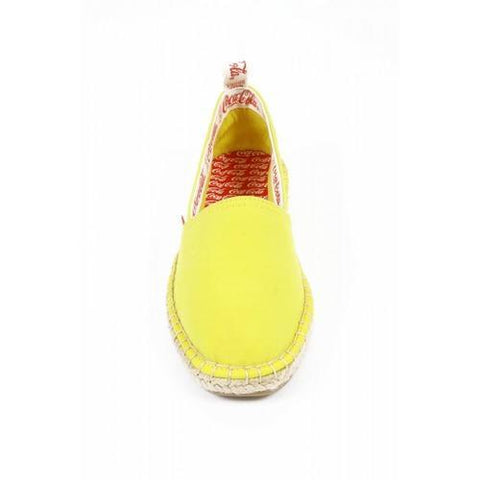 Yellow 40 EUR - 10 US Coca Cola ladies espadrillas CC06102 JUTA CLASSIC YELLOW
