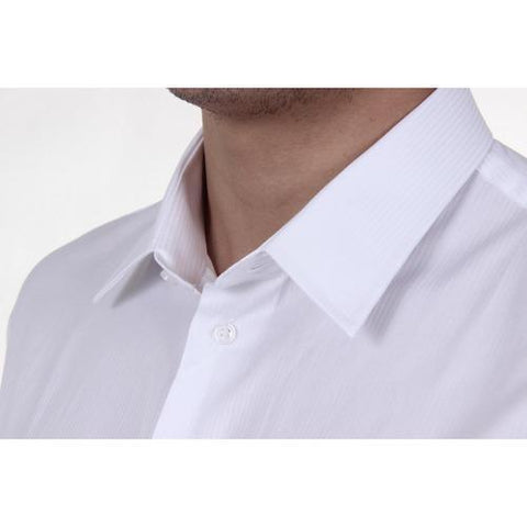 White 43 IT - 17 US Armani Collezioni mens shirt TCCM5L TCBC8 010