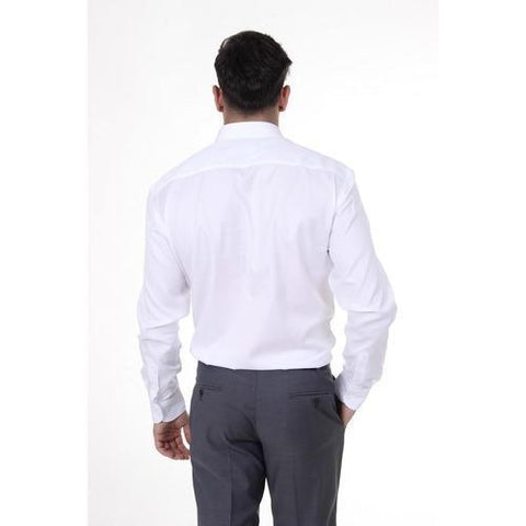 White 43 IT - 17 US Armani Collezioni mens shirt TCCM5L TCBC8 010