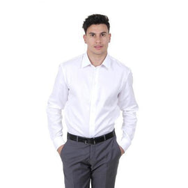 White 43 IT - 17 US Armani Collezioni mens shirt TCCM5L TCBC8 010