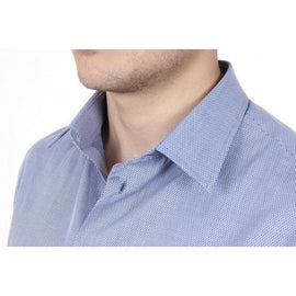 Light Blue 43 IT - 17 US Armani Collezioni mens shirt TCCM5L TCC27 041