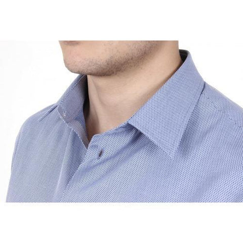 Light Blue 43 IT - 17 US Armani Collezioni mens shirt TCCM5L TCC27 041