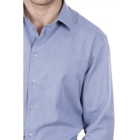 Light Blue 43 IT - 17 US Armani Collezioni mens shirt TCCM5L TCC27 041