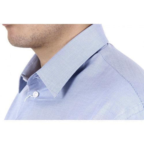 Light Blue 43 IT - 17 US Armani Collezioni mens shirt TCCM5L TCC78 041