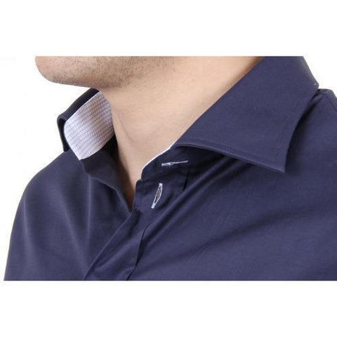 Dark Blue 43 IT - 17 US Armani Collezioni mens shirt TCCM8T TCC90 920