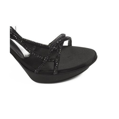 Black 40 EUR - 10 US Rodo ladies sandal S7600 821 900