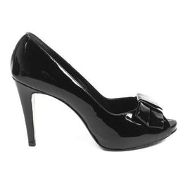 Black 39.5 EUR - 9.5 US Rodo ladies pump open toe S7720 210 900