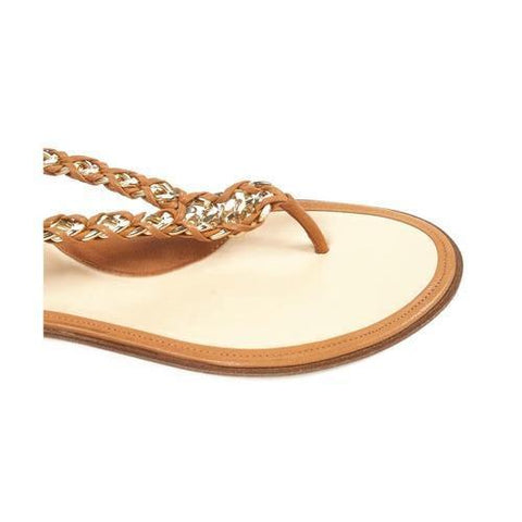 Brown 41 EUR - 11 US Rodo ladies flat sandal S8118 067 137