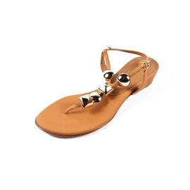 Brown 38.5 EUR - 8.5 US Rodo ladies flat sandal S8737 087 221