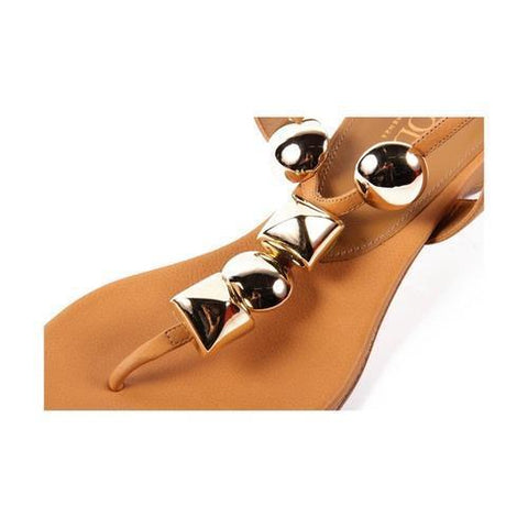 Brown 39 EUR - 9 US Rodo ladies flat sandal S8737 087 221