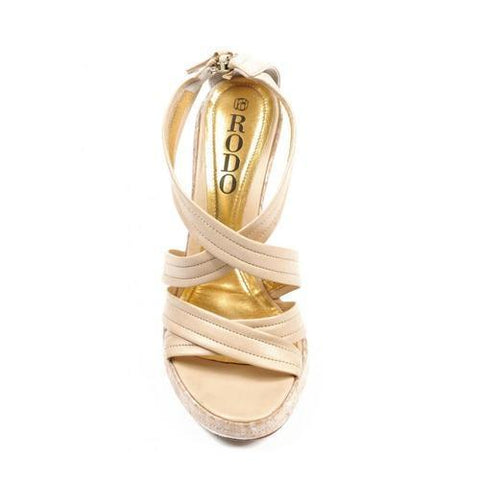 Beige 39 EUR - 9 US Rodo ladies sandal S7907 924 137