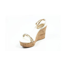 White 38 EUR - 8 US Sebastian Milano ladies sandal S2272 VACCH BIANCA