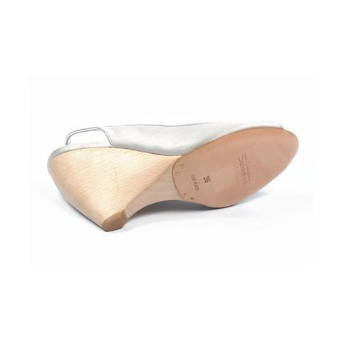 Silver 40 EUR - 10 US Sebastian Milano ladies sandal 2561 RASO ARGENTO