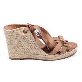 Beige 40 EUR - 10 US Sebastian Milano ladies sandal 4212 GROS G TABACCO