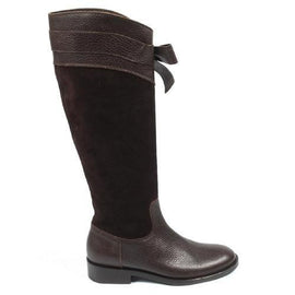Brown 36 EUR - 6 US Sebastian Milano ladies high boot 2937 FOCUS+VELOUR MORO