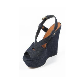 Denim 37.5 EUR - 7.5 US Sebastian Milano ladies espadrille wedge sandal S5309 JEANS VALIVO