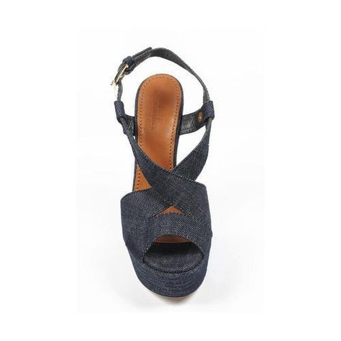 Denim 37.5 EUR - 7.5 US Sebastian Milano ladies espadrille wedge sandal S5309 JEANS VALIVO