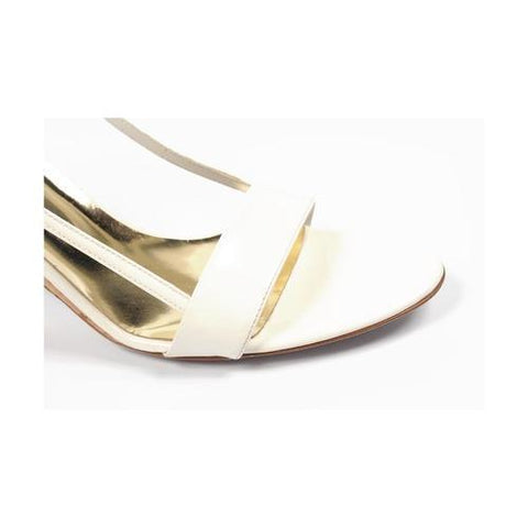 White 40 EUR - 10 US Sebastian Milano ladies sandal S3178 VERNICE BIANCA