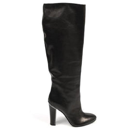 Black 36.5 EUR - 6.5 US Sebastian Milano ladies high boot S4588 VACCHETTA NAPPA NERO
