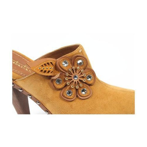 Camel 40 EUR - 10 US Sebastian Milano ladies sandal 4762 BEIGE