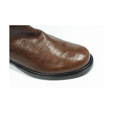 Brown 39 EUR - 9 US Sebastian Milano ladies short boot S5032 VACC NAP PIOM