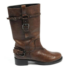 Brown 39 EUR - 9 US Sebastian Milano ladies short boot S5032 VACC NAP PIOM