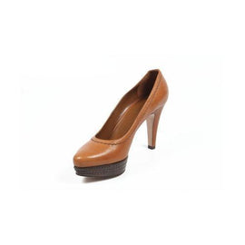 Camel 40 EUR - 10 US Sebastian Milano ladies pump S5182 CAPRA ASPEN CUOIO