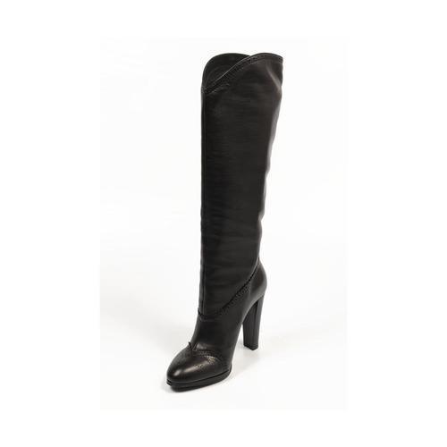 Black 36.5 EUR - 6.5 US Sebastian Milano ladies high boot S3942 LOS ANGELES BOTTALATO TG NERO