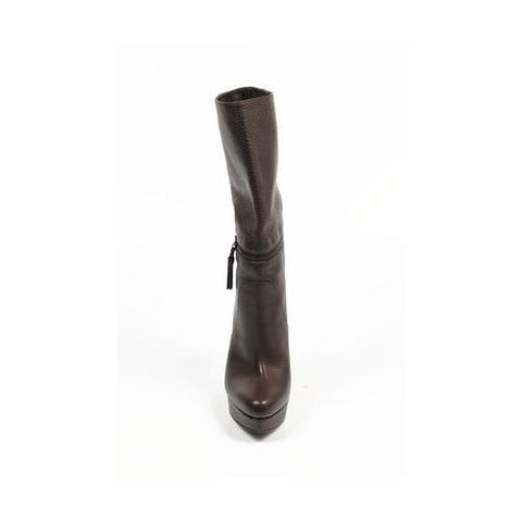 Dark Brown 41 EUR - 11 US Sebastian Milano ladies short boot S4627 FOCUS CACAO