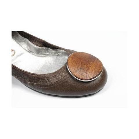 Brown 37 EUR - 7 US Max Azria ladies ballerina MA-CLOE RUST