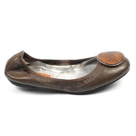 Brown 37 EUR - 7 US Max Azria ladies ballerina MA-CLOE RUST