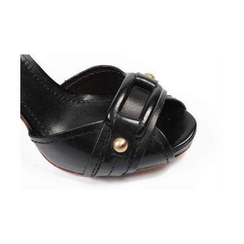 Black 39 EUR - 9 US Max Azria ladies sandal MA-LAURIE BLACK