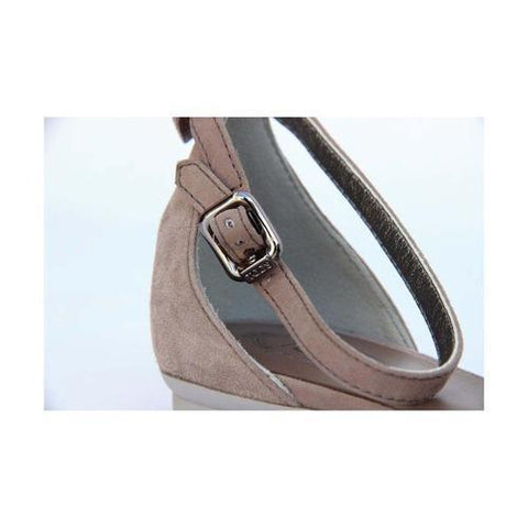 Taupe 36.5 EUR - 6.5 US (244mm) Tods ladies flat sandal XXW0MQ0D7703DW157K
