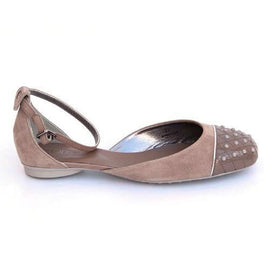 Taupe 36.5 EUR - 6.5 US (244mm) Tods ladies flat sandal XXW0MQ0D7703DW157K
