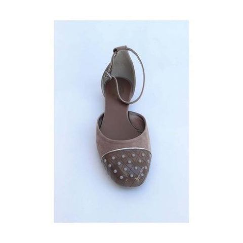Taupe 37.5 EUR - 7 US (250mm) Tods ladies flat sandal XXW0MQ0D7703DW157K