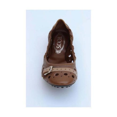 Brown 36 EUR - 6 US (241mm) Tods ladies ballerina XXW0HI0A240S2D580B